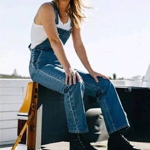 Atwyld Outlier Overalls Vintage Indigo - Small